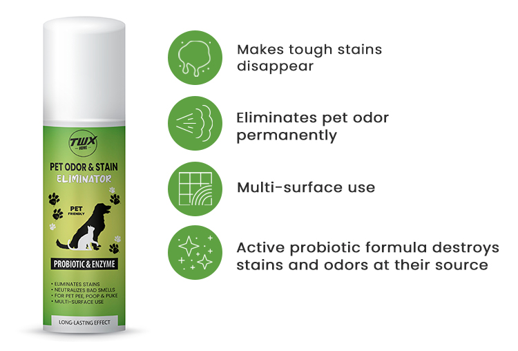 TWX® Home Pet Odor & Stain Eliminator TWX® Home Pet Odor & Stain Eliminator