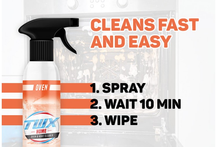 TWX® Home Oven - Fume Free Cleaner for Oven and Hobs 300 ml TWX® Home Oven - Fume Free Cleaner for Oven and Hobs 300 ml