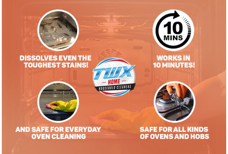 TWX® Home Oven - Fume Free Cleaner for Oven and Hobs 300 ml TWX® Home Oven - Fume Free Cleaner for Oven and Hobs 300 ml